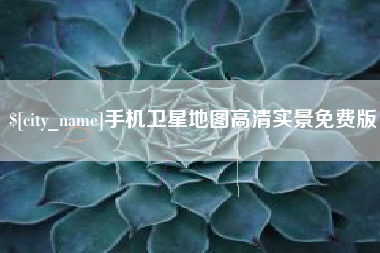 嘉鱼手机卫星地图高清实景免费版