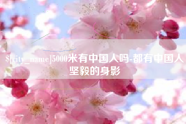 嘉鱼5000米有中国人吗-都有中国人坚毅的身影