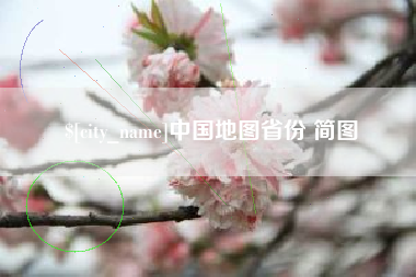 嘉鱼中国地图省份 简图