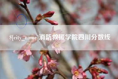 嘉鱼消防救援学院四川分数线