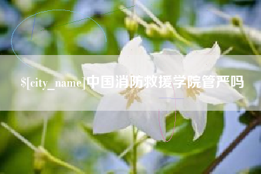 嘉鱼中国消防救援学院管严吗