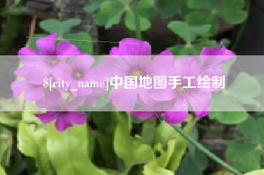 嘉鱼中国地图手工绘制