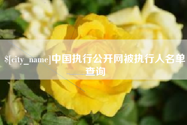 嘉鱼中国执行公开网被执行人名单查询