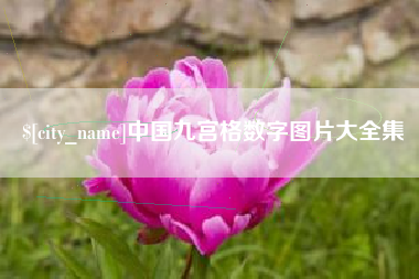 嘉鱼中国九宫格数字图片大全集