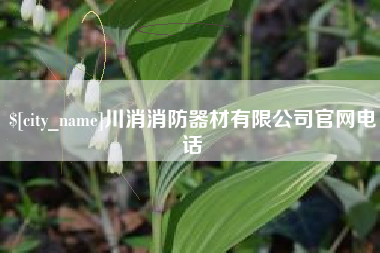 嘉鱼川消消防器材有限公司官网电话