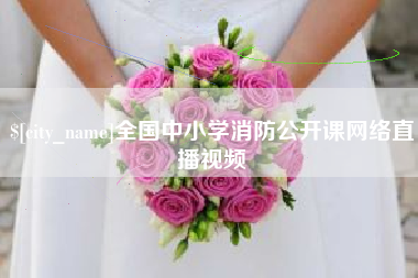 嘉鱼全国中小学消防公开课网络直播视频