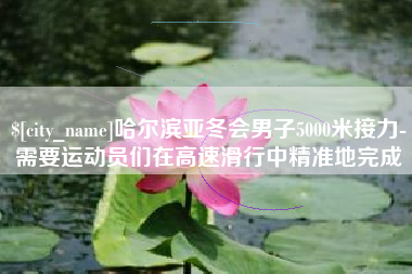 嘉鱼哈尔滨亚冬会男子5000米接力-需要运动员们在高速滑行中精准地完成