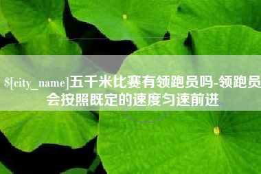 嘉鱼五千米比赛有领跑员吗-领跑员会按照既定的速度匀速前进