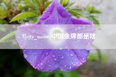 嘉鱼中国金牌都是啥