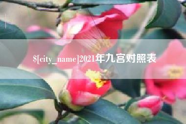 嘉鱼2021年九宫对照表