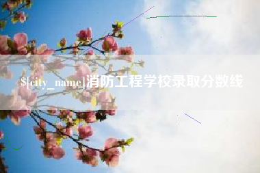 嘉鱼消防工程学校录取分数线